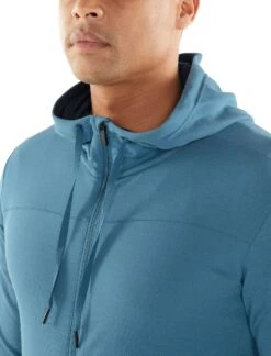 Icebreaker Shifter Long Sleeve Zip Hood - Men's|-|Chandail à Capuchon Et Glissière Shifter - Homme -Icebreaker ICE 104044 7E 7EDetail4 22e8ad52 d2e9 4023 a0ea 620ece067aaa