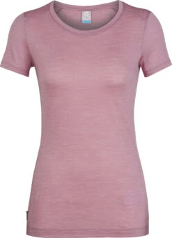 Icebreaker Sphere Short Sleeve Low Crewe - Women's|-|T-Shirt Sphere Low Crewe Femme -Icebreaker ICE 104090 7EOpal 20Heather b120fbdb 7fb5 4610 89be 15c29d022b26