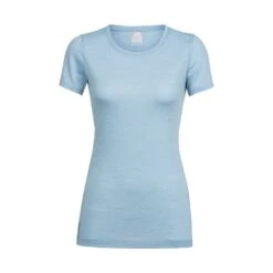 Icebreaker Sphere Short Sleeve Low Crewe - Women's|-|T-Shirt Sphere Low Crewe Femme -Icebreaker ICE 104090 7EWaterfall 20Heather