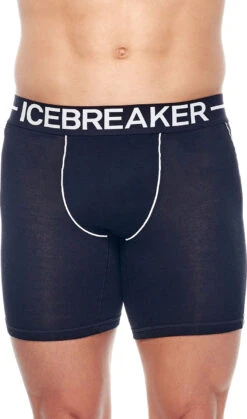 Icebreaker Anatomica Zone Long Boxers - Men's|-|Boxeur Long Anatomica Zone - Homme 33 Icebreaker Anatomica Zone Long Boxers - Men's|-|Boxeur Long Anatomica Zone - Homme -Icebreaker ICE 104114 7EBlack 20 20White 7EDetailA