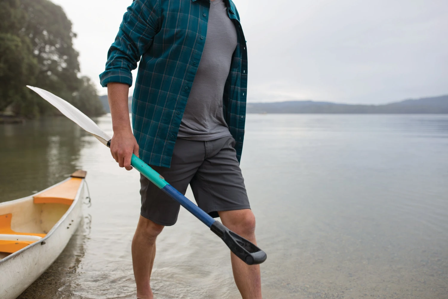 Icebreaker Tech Lite Short Sleeve V - Men's|-|T-shirt à Col V Tech Lite - Homme 10 Icebreaker Tech Lite Short Sleeve V - Men's|-|T-shirt à Col V Tech Lite - Homme - Image 8