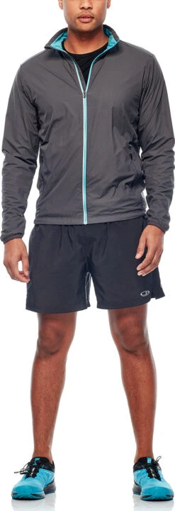 Icebreaker Incline Windbreaker - Men's|-|Manteau Incline Windbreaker - Homme -Icebreaker ICE 104176 7EMonsoon 20 20Mediterranean 7EDetailC dc7d82bd 9457 4e51 9641 af58b15d0341