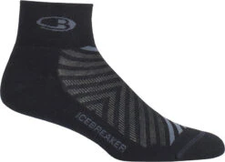 Icebreaker Run+ Light Mini - Men's|-|Chaussettes Run+ Light Mini - Homme -Icebreaker ICE 104211 7EBlack 20 20Monsoon