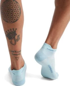 Icebreaker Run+ Ultra Light Micro - Men's|-|Chaussettes Run+ Ultra Light Micro - Homme -Icebreaker ICE 104212 7E 7EBack 20Haze 20 20Azul eaf38e5f 874c 4d29 8e1b 99c3efe52686