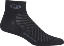 Icebreaker Run+ Ultra Light Mini - Men's|-|Chaussettes Run+ Ultra Light Mini - Homme -Icebreaker ICE 104213 7EBlack 20 20Monsoon