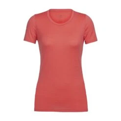Icebreaker Tech Lite Short Sleeve Low Crewe - Women's|-|T-Shirt Tech Lite Low Crewe - Femme 31 Icebreaker Tech Lite Short Sleeve Low Crewe - Women's|-|T-Shirt Tech Lite Low Crewe - Femme -Icebreaker ICE 104262 7EPoppy 20Red
