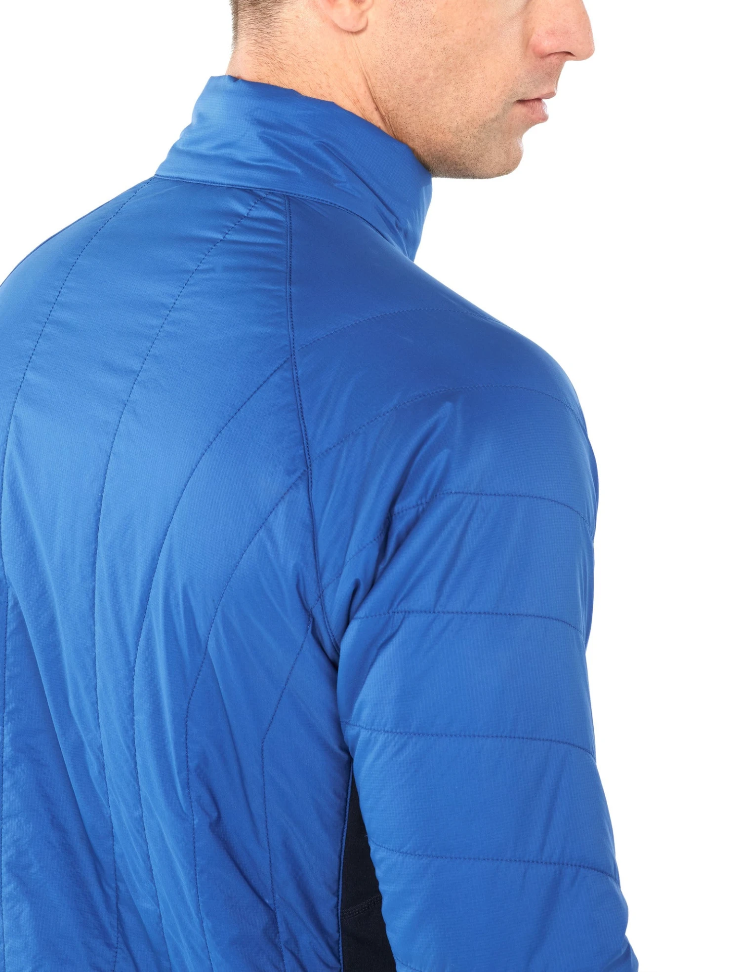 Icebreaker Hyperia Lite Hybrid Long Sleeve Zip Jacket - Men's|-|Manteau à Glissière Hyperia Lite Hybrid - Homme 11 Icebreaker Hyperia Lite Hybrid Long Sleeve Zip Jacket - Men's|-|Manteau à Glissière Hyperia Lite Hybrid - Homme - Image 9
