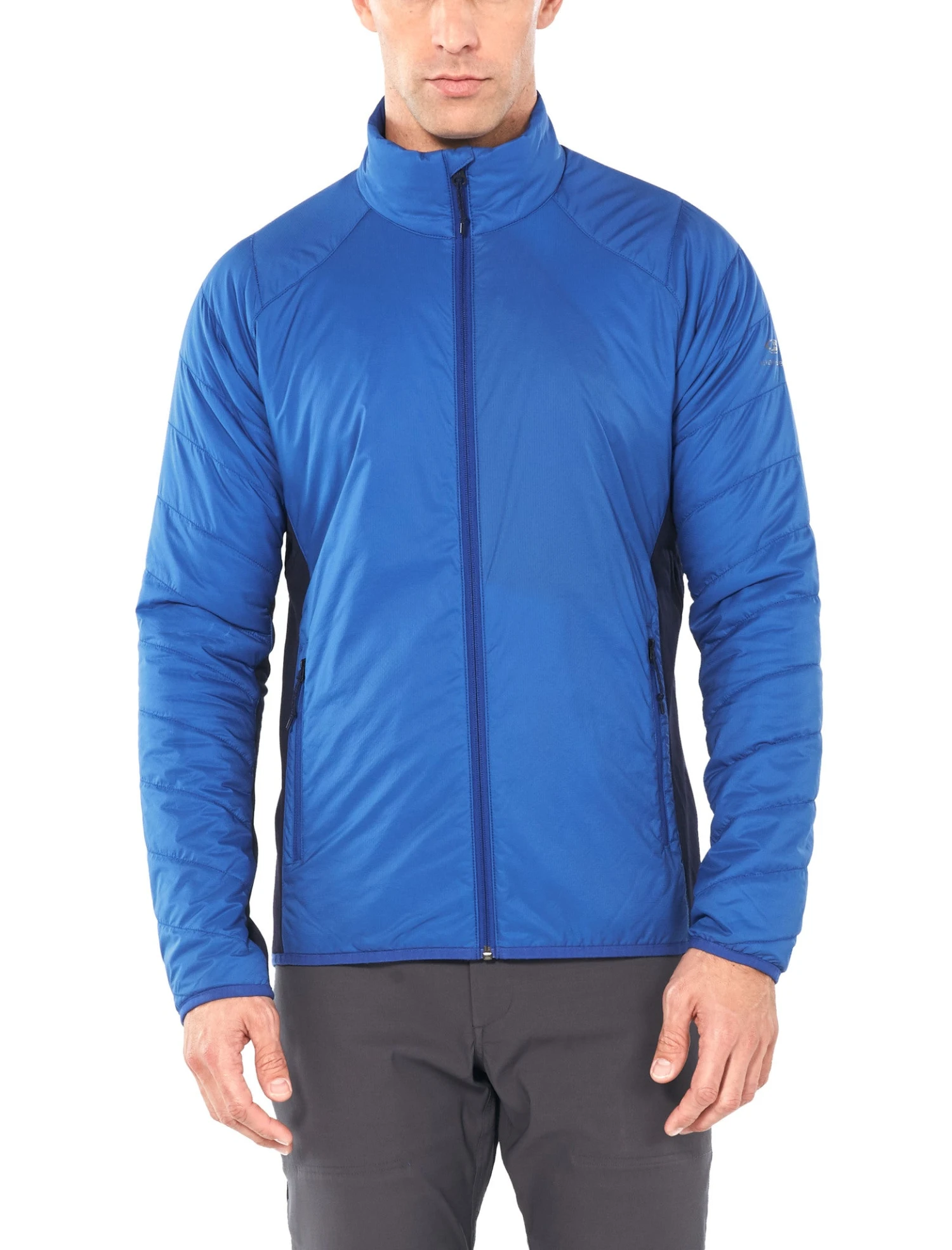 Icebreaker Hyperia Lite Hybrid Long Sleeve Zip Jacket - Men's|-|Manteau à Glissière Hyperia Lite Hybrid - Homme 12 Icebreaker Hyperia Lite Hybrid Long Sleeve Zip Jacket - Men's|-|Manteau à Glissière Hyperia Lite Hybrid - Homme - Image 10