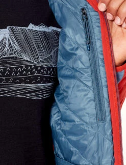 Icebreaker Hyperia Lite Hybrid Long Sleeve Zip Jacket - Men's|-|Manteau à Glissière Hyperia Lite Hybrid - Homme 25 Icebreaker Hyperia Lite Hybrid Long Sleeve Zip Jacket - Men's|-|Manteau à Glissière Hyperia Lite Hybrid - Homme -Icebreaker ICE 104288 7E 7EInsideZipper 20Chili 20Red 3ac893eb ad14 468d 9ac8 6a3787ff64db