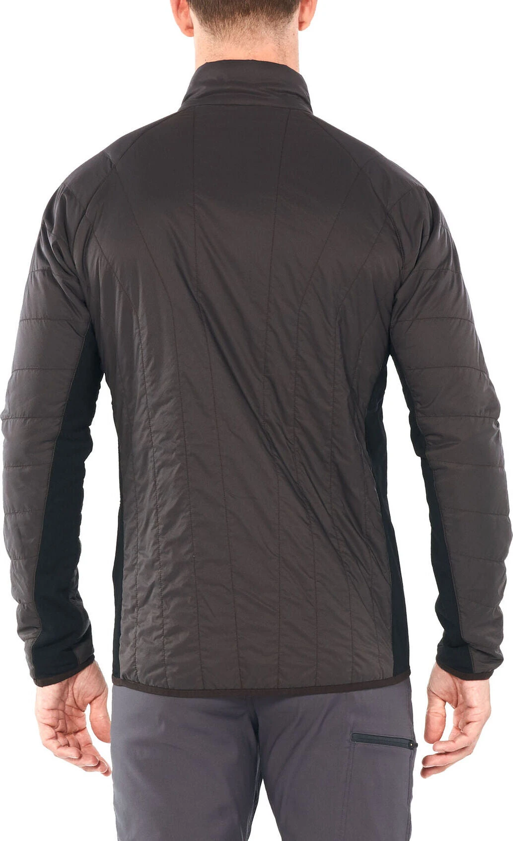 Icebreaker Hyperia Lite Hybrid Long Sleeve Zip Jacket - Men's|-|Manteau à Glissière Hyperia Lite Hybrid - Homme 19 Icebreaker Hyperia Lite Hybrid Long Sleeve Zip Jacket - Men's|-|Manteau à Glissière Hyperia Lite Hybrid - Homme - Image 17