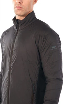 Icebreaker Hyperia Lite Hybrid Long Sleeve Zip Jacket - Men's|-|Manteau à Glissière Hyperia Lite Hybrid - Homme 34 Icebreaker Hyperia Lite Hybrid Long Sleeve Zip Jacket - Men's|-|Manteau à Glissière Hyperia Lite Hybrid - Homme -Icebreaker ICE 104288 7E 7Edtl 20Black