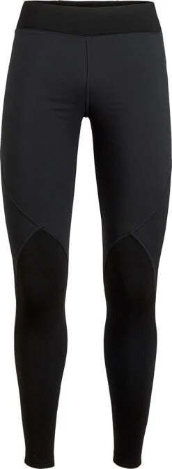 Icebreaker Tech Trainer Hybrid Tights - Women's|-|Collant Tech Trainer Hybrid - Femme -Icebreaker ICE 104293 7EBlack 7EFront
