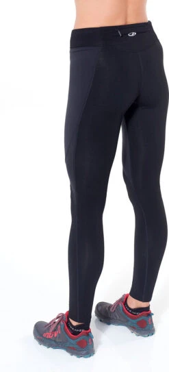 Icebreaker Tech Trainer Hybrid Tights - Women's|-|Collant Tech Trainer Hybrid - Femme -Icebreaker ICE 104293 7E 7ESide 20Black