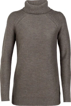 Icebreaker Waypoint Roll Neck Sweater - Women's|-|Chandail Waypoint Roll Neck - Femme 24 Icebreaker Waypoint Roll Neck Sweater - Women's|-|Chandail Waypoint Roll Neck - Femme -Icebreaker ICE 104317 7EToast 20Heather
