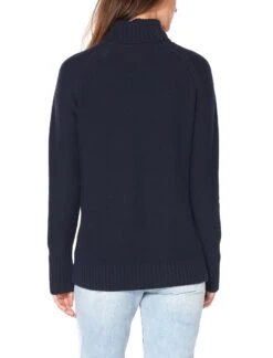 Icebreaker Waypoint Roll Neck Sweater - Women's|-|Chandail Waypoint Roll Neck - Femme 28 Icebreaker Waypoint Roll Neck Sweater - Women's|-|Chandail Waypoint Roll Neck - Femme -Icebreaker ICE 104317 7E 7EBack 20Midnight 20Navy