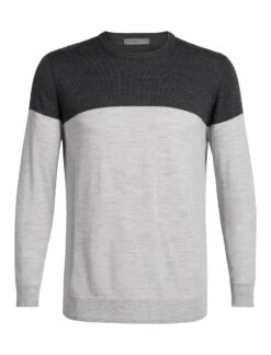 Icebreaker Shearer Crewe Sweater - Men's|-|Chandail Shearer Crewe - Homme 36 Icebreaker Shearer Crewe Sweater - Men's|-|Chandail Shearer Crewe - Homme -Icebreaker ICE 104326 7EChar 20Heather 20 20Steel 20Heather