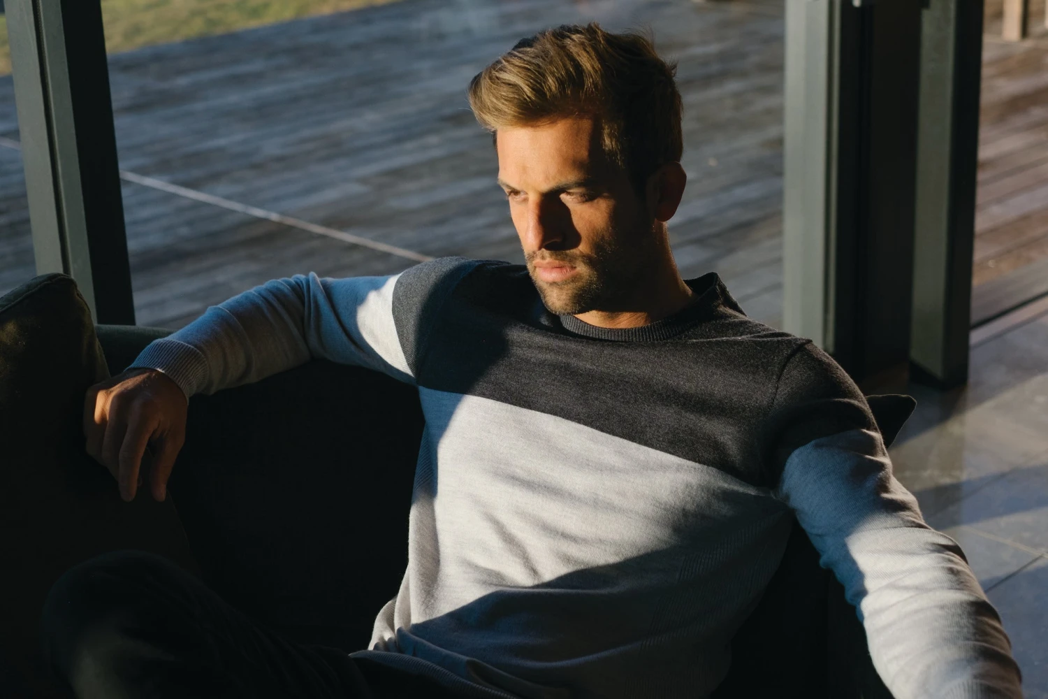 Icebreaker Shearer Crewe Sweater - Men's|-|Chandail Shearer Crewe - Homme 16 Icebreaker Shearer Crewe Sweater - Men's|-|Chandail Shearer Crewe - Homme - Image 14