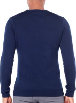 Icebreaker Shearer Crewe Sweater - Men's|-|Chandail Shearer Crewe - Homme 29 Icebreaker Shearer Crewe Sweater - Men's|-|Chandail Shearer Crewe - Homme -Icebreaker ICE 104326 7E 7EBack 20Midnight 20Navy