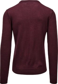 Icebreaker Shearer V Sweater - Men's|-|Chandail à Col V Shearer - Homme -Icebreaker ICE 104327 7E 7EStudio 20Back 20Merlot 20Heather