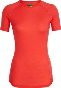 Icebreaker 150 Zone Short Sleeve Crewe - Women's|-|T-Shirt 150 Zone - Femme -Icebreaker ICE 104330 7EEmber 20 20Snow 0d04c1a5 2660 4f92 86c2 16719abe92ee