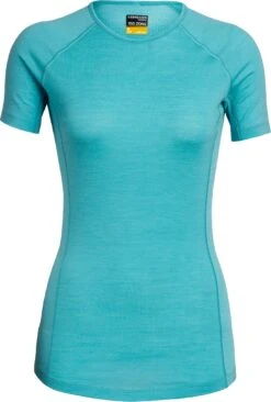 Icebreaker 150 Zone Short Sleeve Crewe - Women's|-|T-Shirt 150 Zone - Femme -Icebreaker ICE 104330 7ELagoon