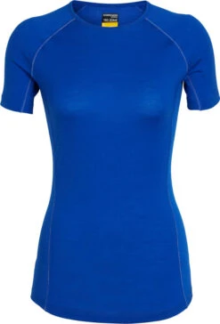 Icebreaker 150 Zone Short Sleeve Crewe - Women's|-|T-Shirt 150 Zone - Femme -Icebreaker ICE 104330 7EMarine 20 20Snow d3c62df0 99d0 4710 8f78 90e8a8fe5088
