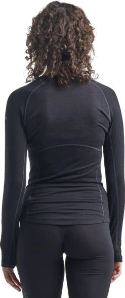 Icebreaker 150 Zone Long Sleeve Crewe - Women's|-|Chandail à Manches Longues 150 Zone - Femme -Icebreaker ICE 104331 7E 7EBack 20Black 20 20Mineral