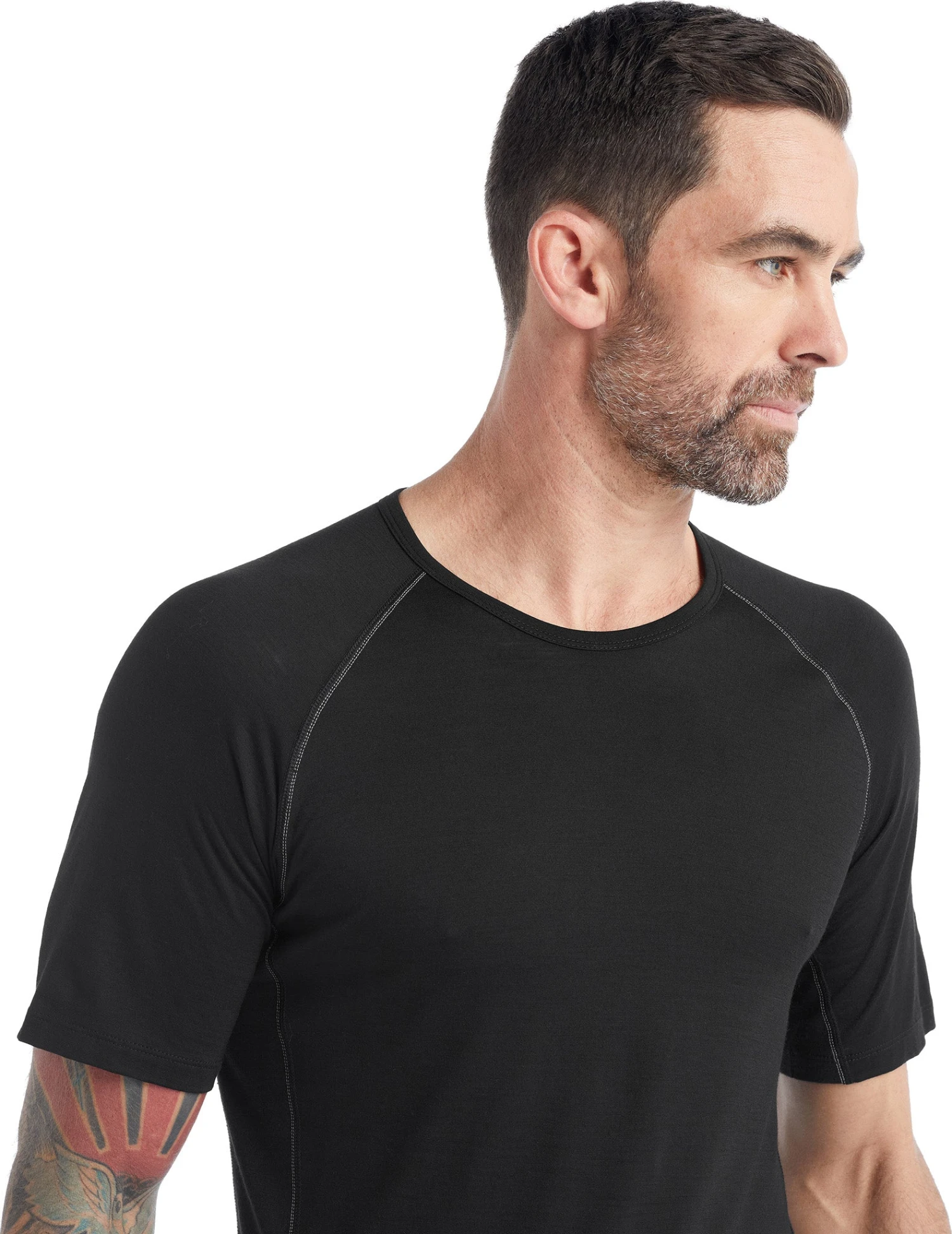 Icebreaker 150 Zone Short Sleeve Crewe - Men's|-|T-Shirt 150 Zone - Homme 22 Icebreaker 150 Zone Short Sleeve Crewe - Men's|-|T-Shirt 150 Zone - Homme - Image 20