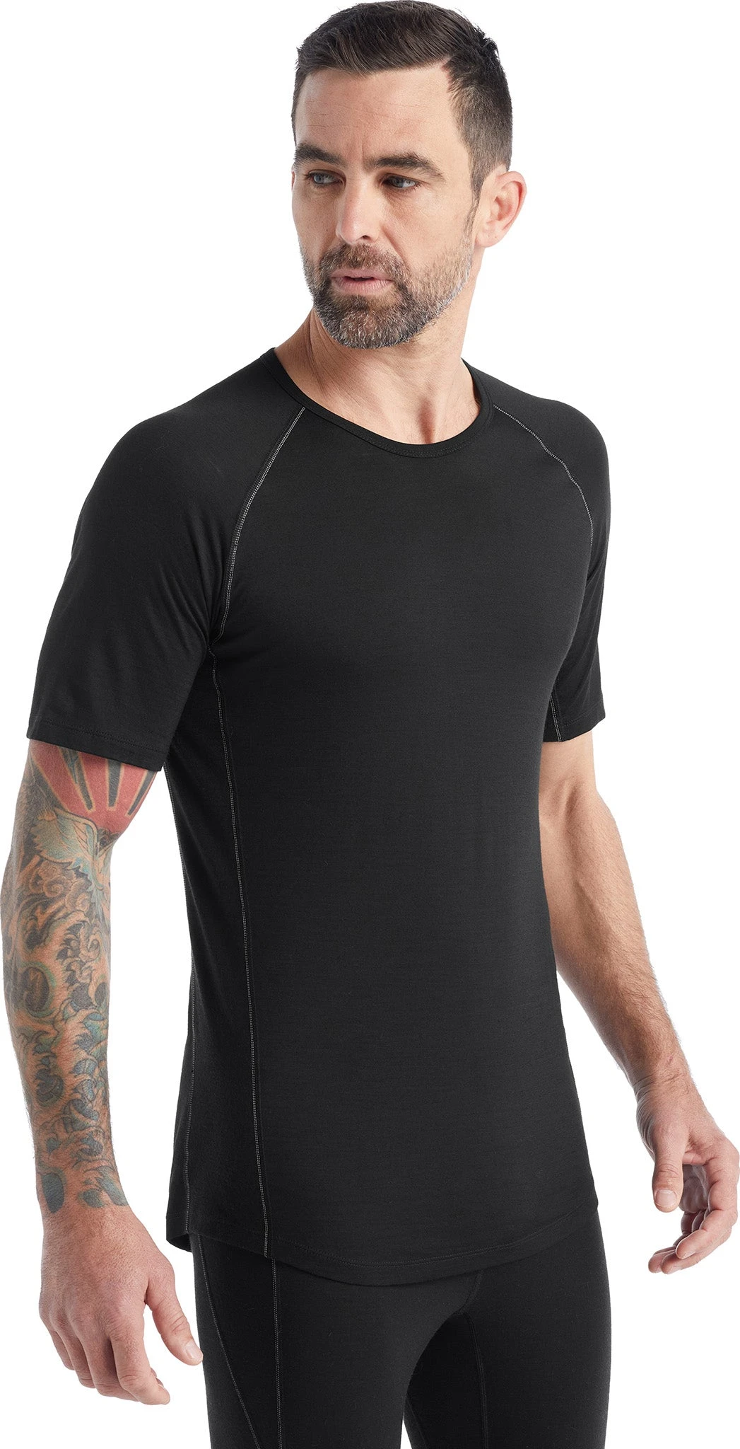 Icebreaker 150 Zone Short Sleeve Crewe - Men's|-|T-Shirt 150 Zone - Homme 21 Icebreaker 150 Zone Short Sleeve Crewe - Men's|-|T-Shirt 150 Zone - Homme - Image 19