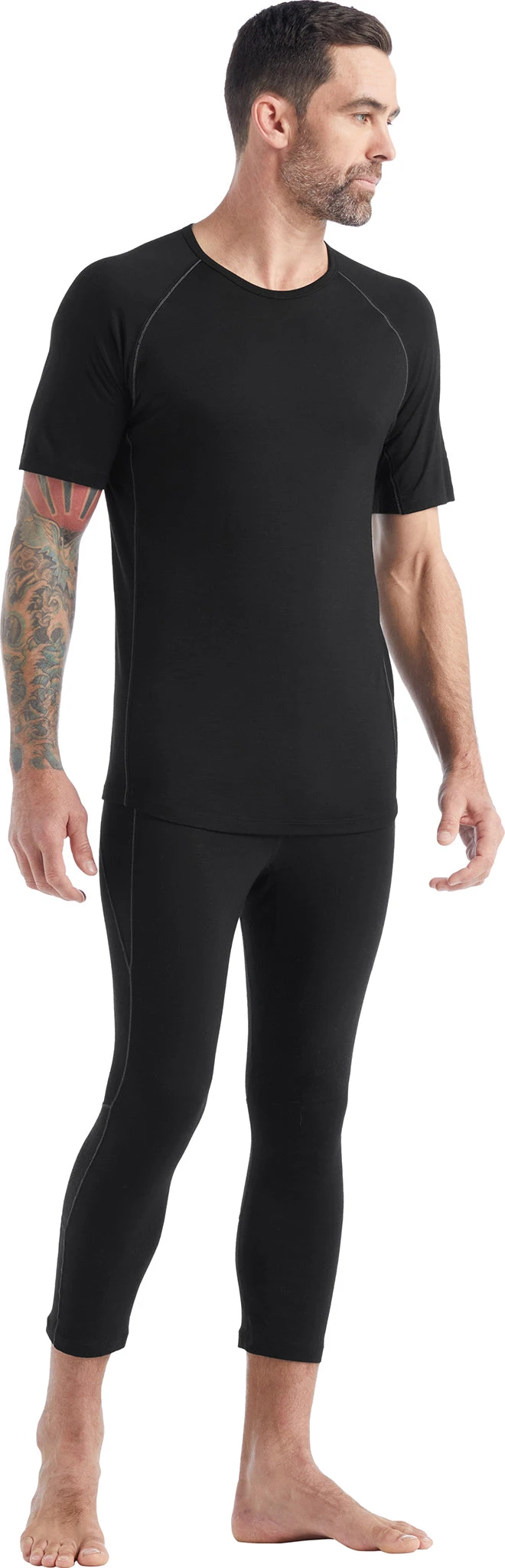 Icebreaker 150 Zone Short Sleeve Crewe - Men's|-|T-Shirt 150 Zone - Homme 17 Icebreaker 150 Zone Short Sleeve Crewe - Men's|-|T-Shirt 150 Zone - Homme - Image 15