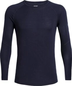Icebreaker 150 Zone Long Sleeve Crewe - Men's|-|Chandail à Manches Longues 150 Zone - Homme -Icebreaker ICE 104347 7EMidnight 20Navy