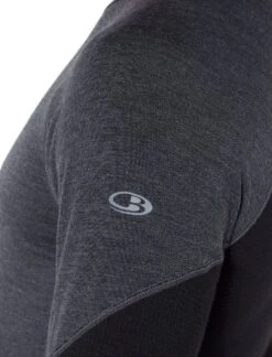 Icebreaker 260 Zone Long Sleeve Crewe - Men's|-|Chandail à Manches Longues 260 Zone - Homme 29 Icebreaker 260 Zone Long Sleeve Crewe - Men's|-|Chandail à Manches Longues 260 Zone - Homme -Icebreaker ICE 104360 7E 7EDetail3 20Jet 20Heather 20 20Black 20 20A01