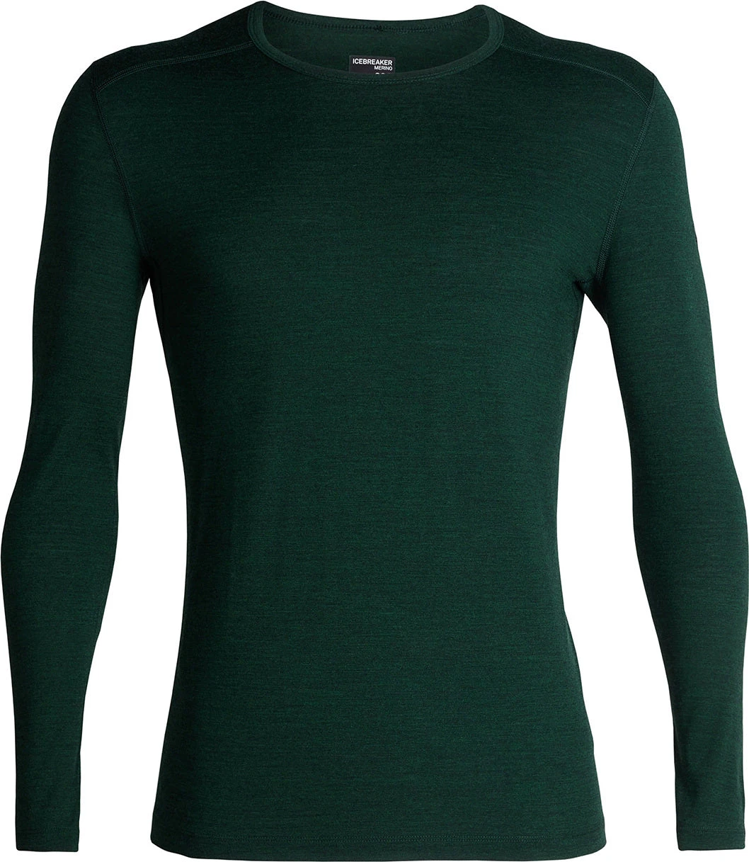 Haut Col Rond Isotherme Oasis Long Sleeve Crewe 200 En Mérinos|-|Icebreaker Men's Merino 200 Oasis Long Sleeve Crewe Shirt | Black | 100% Merino Wool 14 Haut Col Rond Isotherme Oasis Long Sleeve Crewe 200 En Mérinos|-|Icebreaker Men's Merino 200 Oasis Long Sleeve Crewe Shirt | Black | 100% Merino Wool - Image 12