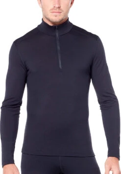 Icebreaker 200 Oasis Long Sleeve Half Zip - Men's|-|Chandail à Manches Longues Et Demi-glissière 200 Oasis - Homme 22 Icebreaker 200 Oasis Long Sleeve Half Zip - Men's|-|Chandail à Manches Longues Et Demi-glissière 200 Oasis - Homme -Icebreaker ICE 104367 7E 7EFront 20Black 3541c115 7fb7 4925 ba9e 9bffa228017c