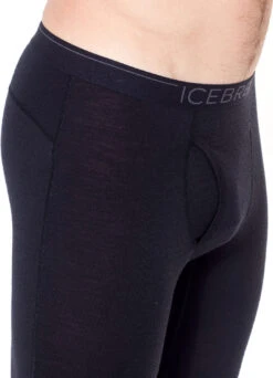 Icebreaker 200 Oasis Leggings With Fly - Men's|-|Legging Avec Ouverture 200 Oasis - Homme -Icebreaker ICE 104370 7E 7ESide 20Black 20 20Monsoon