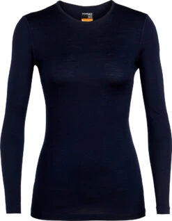 Icebreaker 200 Oasis Long Sleeve Crewe - Women's|-|Chandail à Manches Longues 200 Oasis - Femme 25 Icebreaker 200 Oasis Long Sleeve Crewe - Women's|-|Chandail à Manches Longues 200 Oasis - Femme -Icebreaker ICE 104375 7EMidnight 20Navy 20 20423