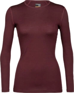 Icebreaker 200 Oasis Long Sleeve Crewe - Women's|-|Chandail à Manches Longues 200 Oasis - Femme 29 Icebreaker 200 Oasis Long Sleeve Crewe - Women's|-|Chandail à Manches Longues 200 Oasis - Femme -Icebreaker ICE 104375 7ERedwood