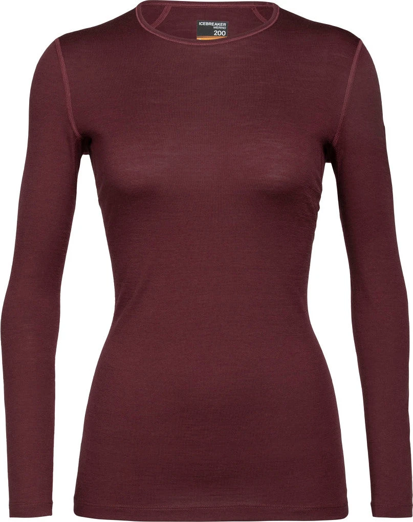 Icebreaker 200 Oasis Long Sleeve Crewe - Women's|-|Chandail à Manches Longues 200 Oasis - Femme 10 Icebreaker 200 Oasis Long Sleeve Crewe - Women's|-|Chandail à Manches Longues 200 Oasis - Femme - Image 8