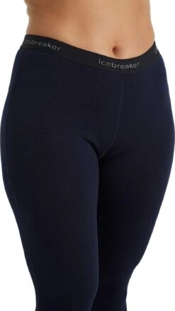 Icebreaker 260 Tech Leggings - Women's|-|Legging 260 Tech - Femme 24 Icebreaker 260 Tech Leggings - Women's|-|Legging 260 Tech - Femme -Icebreaker ICE 104392 7E 7EDetail1 20Midnight 20Navy