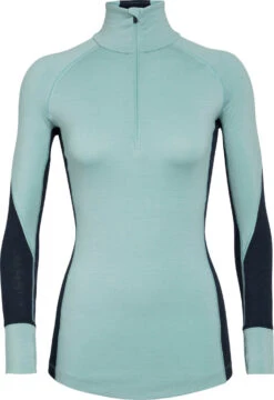 Icebreaker 260 Zone Long Sleeve Half Zip - Women's|-|Chandail à Manches Longues Et Demi-glissière 260 Zone - Femme -Icebreaker ICE 104394 7EHydro