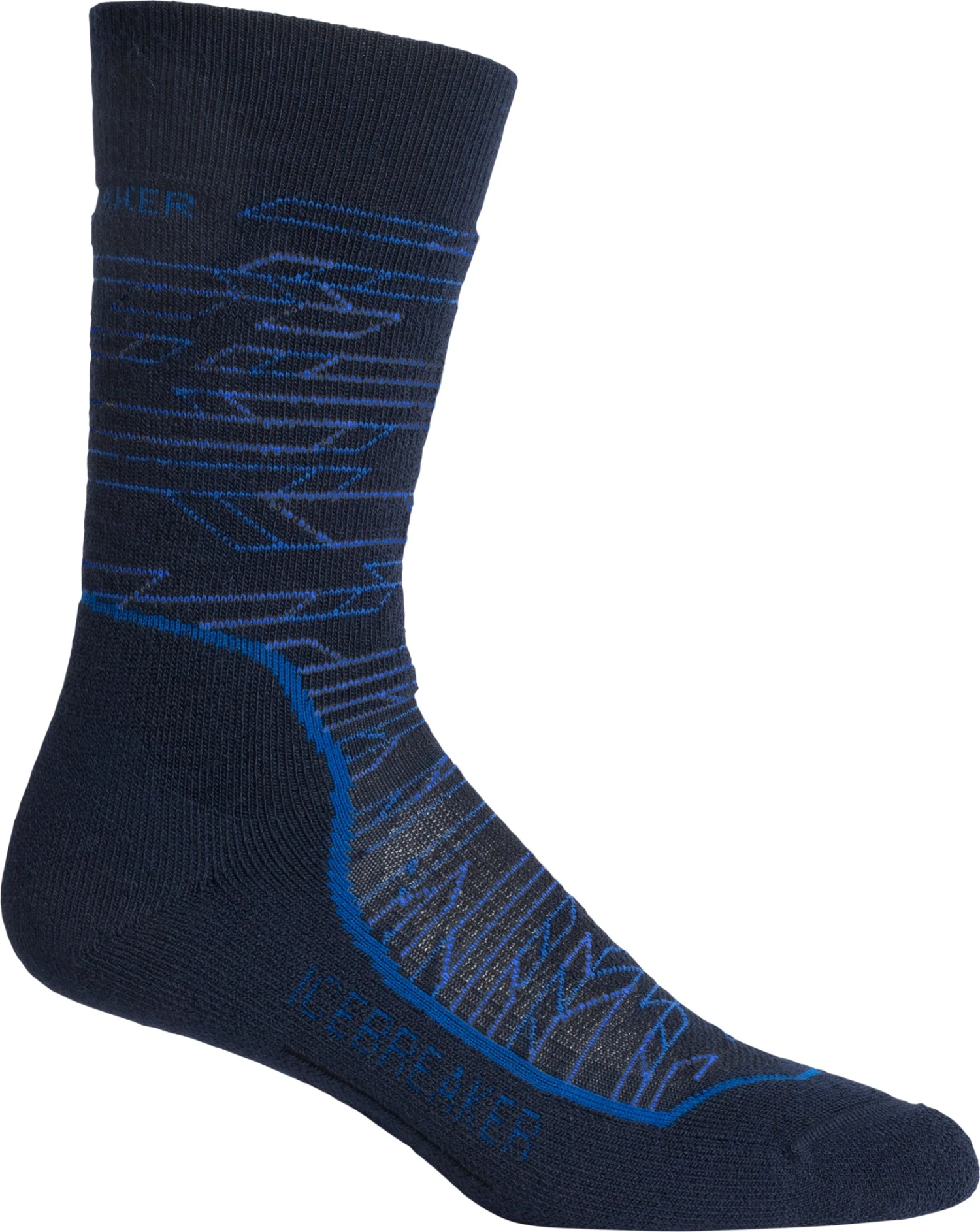 Icebreaker Hike+ Medium Crew Lava - Men's|-|Chaussettes Hike+ Medium Crew Lava - Homme 4 Icebreaker Hike+ Medium Crew Lava - Men's|-|Chaussettes Hike+ Medium Crew Lava - Homme - Image 2