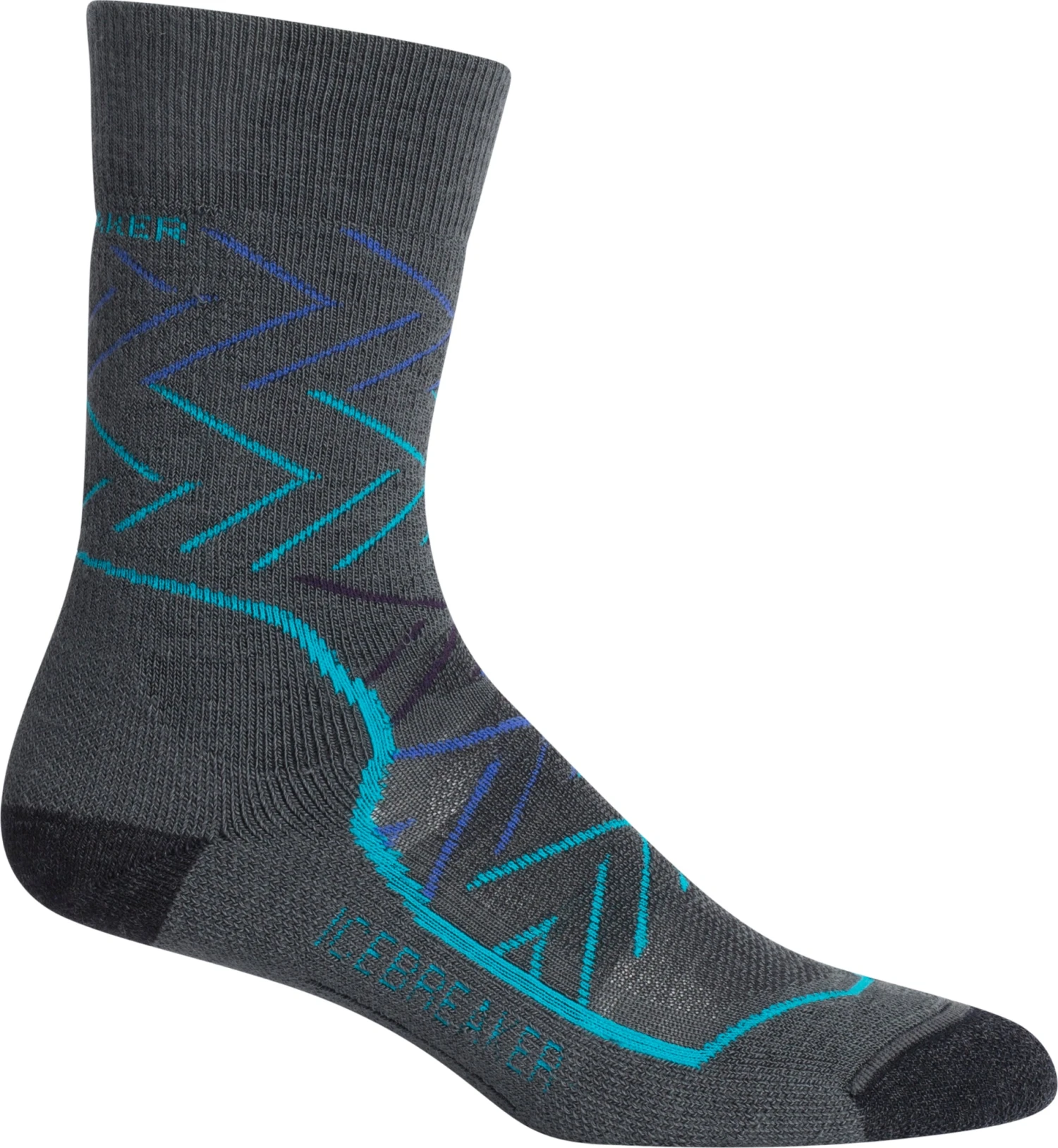 Icebreaker Hike+ Medium Crew Sunrise - Women's|-|Chaussettes Hike+ Medium Crew Sunrise - Femme 6 Icebreaker Hike+ Medium Crew Sunrise - Women's|-|Chaussettes Hike+ Medium Crew Sunrise - Femme - Image 4
