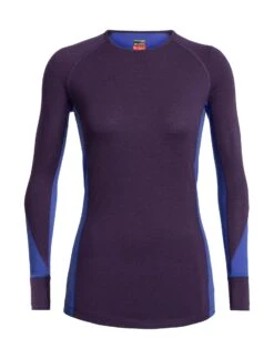 Icebreaker 260 Zone Long Sleeve Crewe - Women's|-|Chandail à Manches Longues 260 Zone - Femme -Icebreaker ICE 104477 7ELotus 20 20Mystic