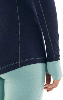 Icebreaker 260 Zone Long Sleeve Crewe - Women's|-|Chandail à Manches Longues 260 Zone - Femme -Icebreaker ICE 104477 7E 7Ez 20Hydro