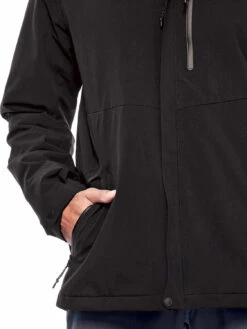 Icebreaker Stratus Transcend Hooded Jacket - Men's|-|Manteau à Capuchon Stratus Transcend - Homme -Icebreaker ICE 104507 7E 7EPocket 20Black