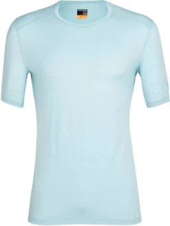 Haut Col Rond Isotherme Oasis Short Sleeve Crewe 200 En Mérinos|-|Icebreaker Men's Merino 200 Oasis Short Sleeve Crewe T-Shirt | Black | 100% Merino Wool -Icebreaker ICE 104509 7EHaze