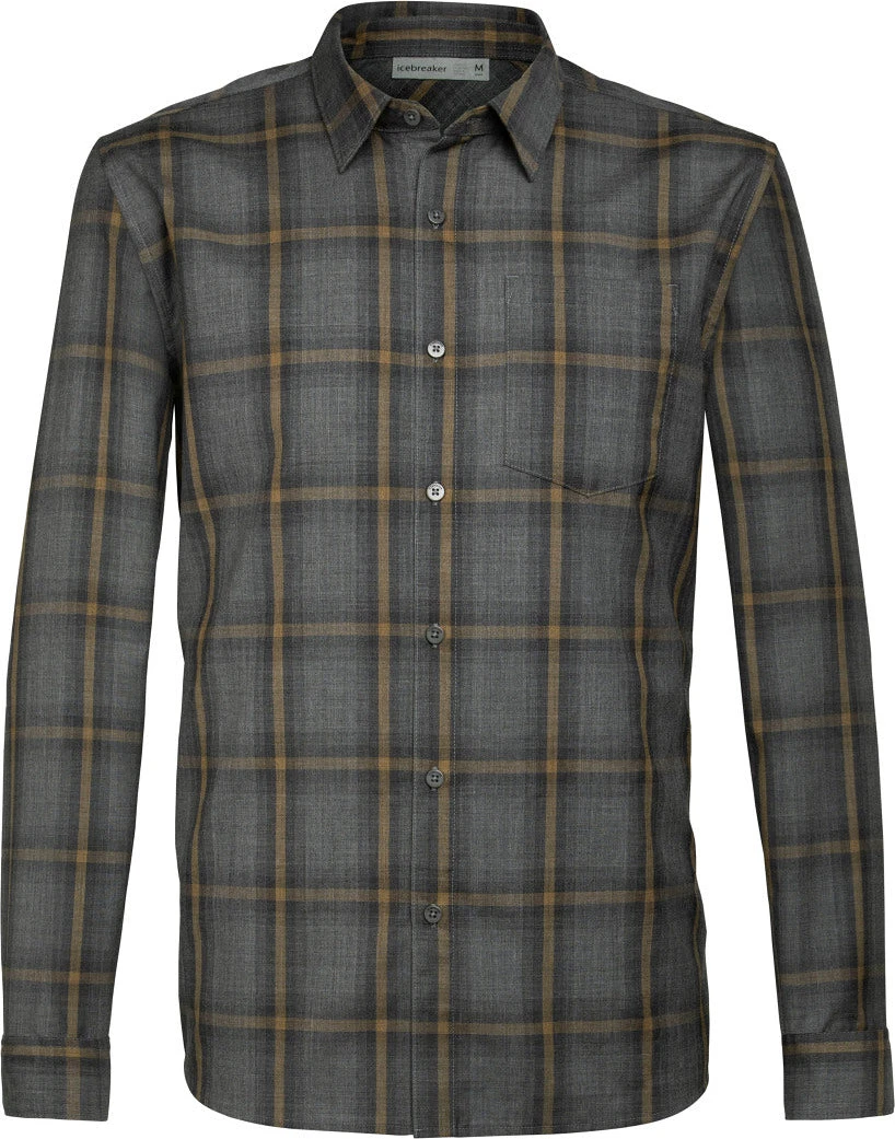 Icebreaker Departure II Long Sleeve Shirt - Men's|-|Chemise à Manches Longues Departure II - Homme 22 Icebreaker Departure II Long Sleeve Shirt - Men's|-|Chemise à Manches Longues Departure II - Homme - Image 20