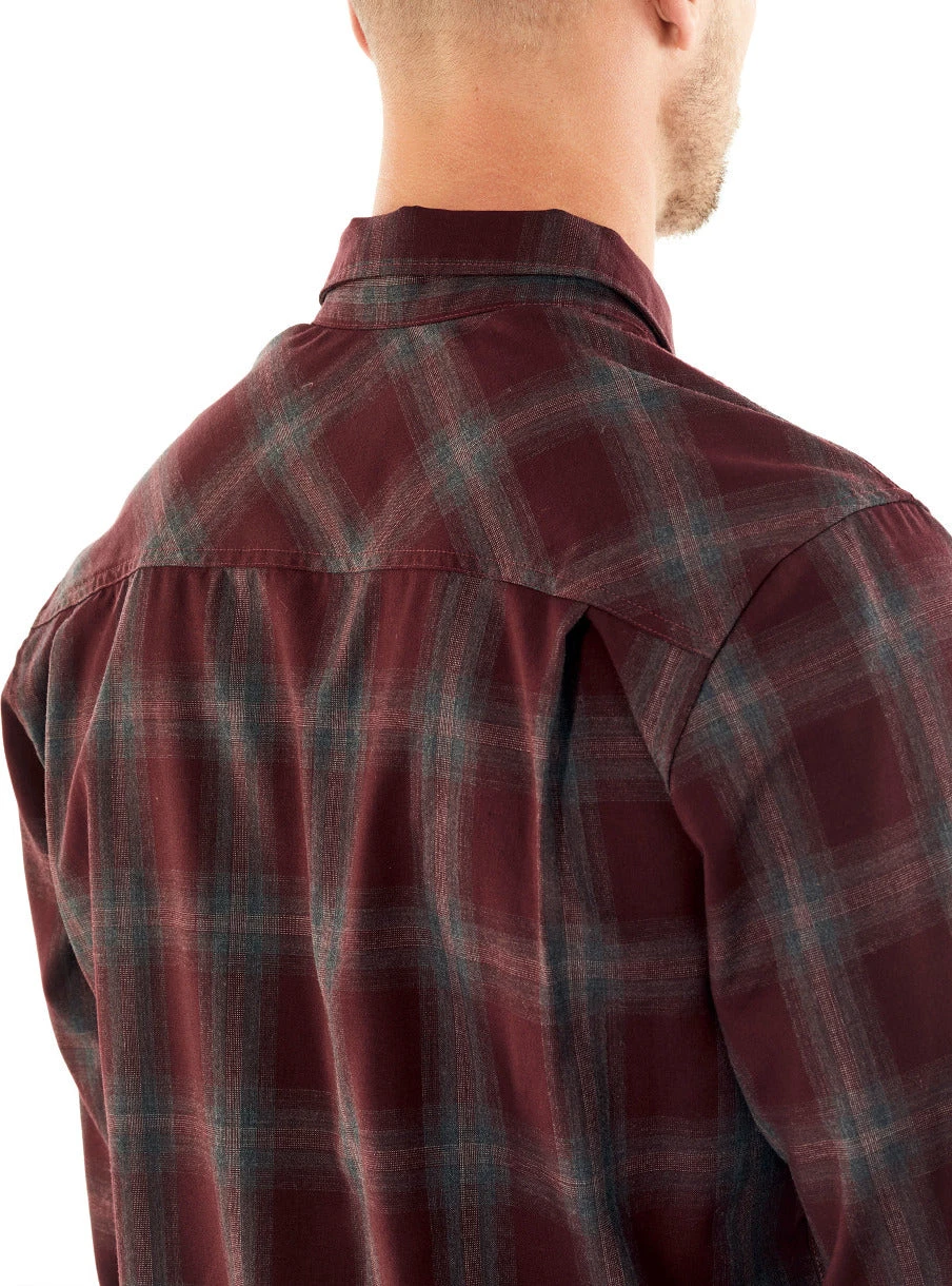 Icebreaker Departure II Long Sleeve Shirt - Men's|-|Chemise à Manches Longues Departure II - Homme 18 Icebreaker Departure II Long Sleeve Shirt - Men's|-|Chemise à Manches Longues Departure II - Homme - Image 16