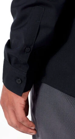 Icebreaker Departure II Long Sleeve Shirt - Men's|-|Chemise à Manches Longues Departure II - Homme 33 Icebreaker Departure II Long Sleeve Shirt - Men's|-|Chemise à Manches Longues Departure II - Homme -Icebreaker ICE 104512 7E 7Edetail6 20Black