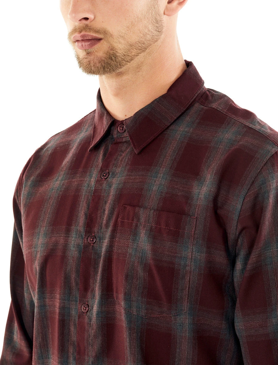 Icebreaker Departure II Long Sleeve Shirt - Men's|-|Chemise à Manches Longues Departure II - Homme 13 Icebreaker Departure II Long Sleeve Shirt - Men's|-|Chemise à Manches Longues Departure II - Homme - Image 11